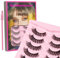 AKARA Faux Cils Naturel 7 Paires 3D Volume Russe Faux Cils False Mink Cils (Russian-R06)