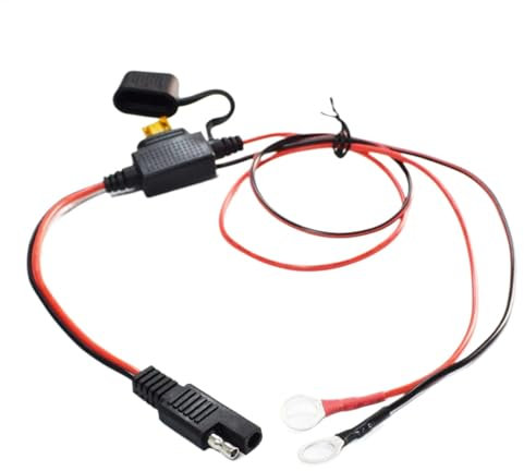 Car Battery Ring Terminal Harness | Car Battery Terminal Cable Extender - Motorcycle Battery Connector Extension Cable for RV