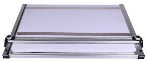 COYEUX Tragbares Zeichenbrett im A2-Format, magnetischer Architekturtisch, mit Parallellineal und Aufbewahrungstaschen, Einstellbarer Winkel, für Studenten und Profis