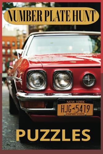 The Power of a Plate: Unveiling the World Behind Every License Number, 50 mind engaging puzzles. 6x9 inches for everyone: license plate number search ... 6x9 inches, 50 puzzles 100 pages best price