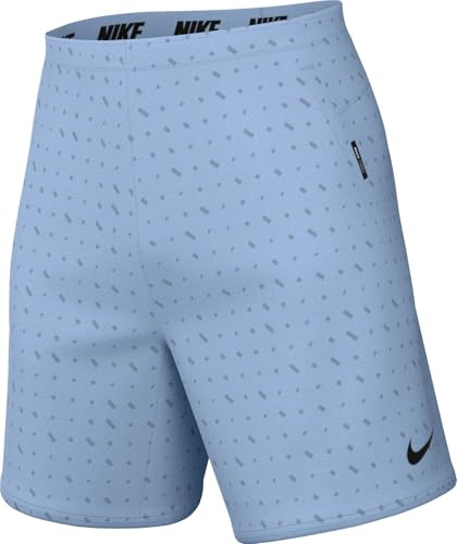Nike Herren Dri-Fit Breathe Totality 7In Unlined Shorts, Psychic Blue/Black/Black, L