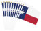 Bandera de Texas, bandera de mano, ligera, para festivales, decoración interior y exterior, desfile y eventos