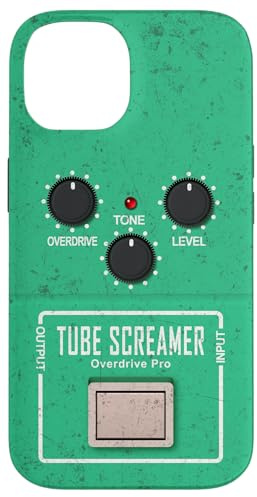 Hülle für iPhone 14 Effektgerät für Gitarre Tube Screamer Pedal Stompbox Design