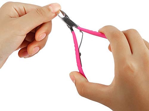 Nail Cuticle Nipper, Professional Stainless Steel Plier Dead Skin Remover Clipper Scissor Nail Pedicure Manicure Tool