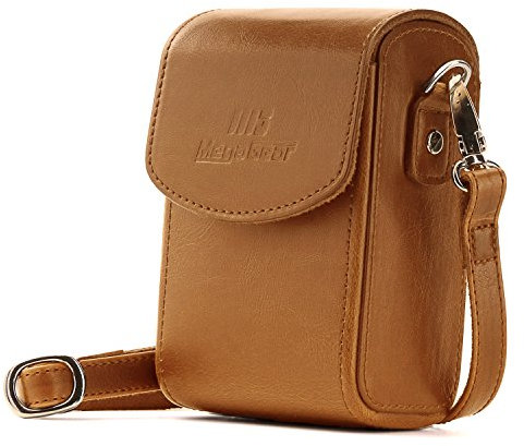 MegaGear Mg1498 Leather Camera Case with Strap For Sony Cyber-Shot Dsc-Rx100 Vi, Dsc-Rx100 V, Dsc-Rx100 Iv, Dsc-Rx100 Iii