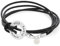 Lederarmband 925 Sterling Silber Damen mit Gravur Namensarmband personalisierter Schmuck Damenarmband Leder braun Gravurschmuck | HANDMADE IN GERMANY