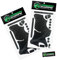 Dragon Grips PS4 Controller-Griff-Set, Controller-Zubehör, PS4 Controller-Griff, schwarz, strukturiertes Gummi, Mod Pack inklusive Paddel, Trigger Control PS4 Controller Mods (Schwarz, 2 Stück)