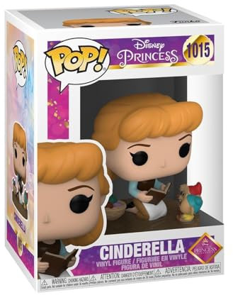 Funko Pop! Disney: Ultimate Princess - Cinderella - Disney Princesses - Princesas Disney - Figura de Vinilo Coleccionable - Idea de Regalo- Mercancia Oficial - Juguetes para Niños y Adultos