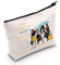LEVLO Kosmetiktasche für Mädchen, Wochenende, inspiriertes Geschenk, Aufschrift: You Are Braver Stronger Smarter Than You Think Make-up Reißverschlusstasche