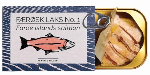 FANGST Færøsk laks Färöer Island Lachs gegrillt in kalt gepresstem Rapsöl aus Dänemark