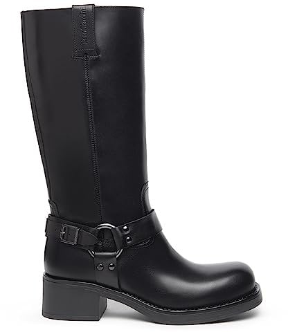 Nero Giardini I309221D Stivali Donna in Pelle - Nero 38 EU
