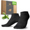 PAIXX Lot de 8 Paires de Chaussettes de Sport en Bambou - Anti-Transpiration pour Homme et Femme