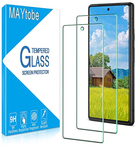 MAYtobe 2 Pièces Verre Trempé pour Google Pixel 7, Film Protection écran Sans Bulles, Dureté 9H, Anti-Rayures, Anti-Empreinte, Haut Définition Vitre Protection