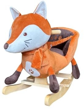 Steff - Schaukelpferd - Fuchs - 1 bis 4 Jahre - mit Sicherheitsgurt