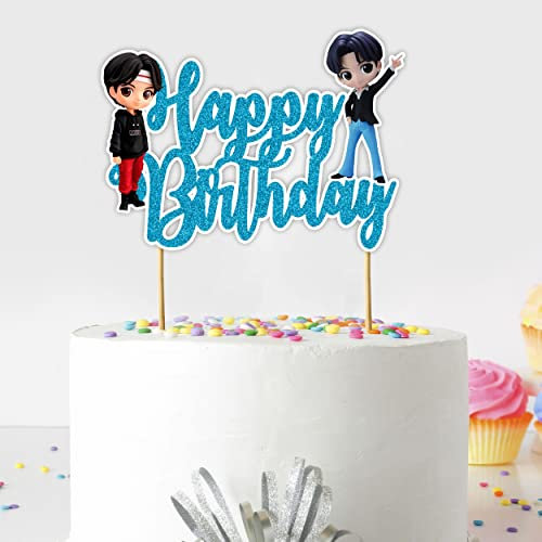 Seyal® Tny Tan (BTS) Happy Birthday Cake Topper