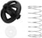 Coffee Machine Brewing Basket Bottom spring loaded stopper kits Fits for Black+Decker coffee makers Brew Basket, fits majority 4-12 Cup Drip Coffee Makers