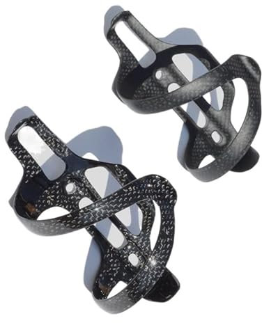 TIANHEY Bottle holder,Cycling Full Carbon Fiber Water Bottle Cage MTB Road Bicycle Bottle Holder side opening Bike bottle cages 16g Accessories (Color : Matte) (Color : Glossy)