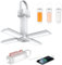 Olycism Lampe Camping Rechargeable 10000 mAh LED Lanterne Camping Portable Pliable Batterie Externe Intégrée avec Multiples modes d'éclairage Imperméable Convient pour le Camping Travaux d'entretien