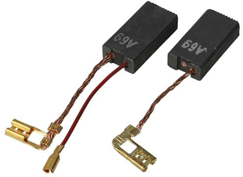 vhbw 2x Kohlebürste 6,2 x 12,5 x 24,8 mm Ersatz für Bosch 1617014144, 1617014135 für Elektrowerkzeug