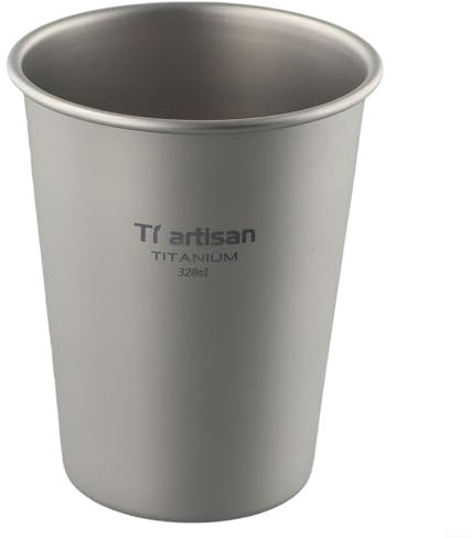 ReachMall Jarra de cerveza, 320 ml, anticorrosión, vaso gigante, vaso de metal, agua, jugo, té, taza de camping, fiesta, bar, reunión, hogar, camping