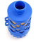 TVKSIPAR 25mm Luft Diesel Standheizung Ansaugfilter Schalldämpfer ABS Passend for Auto LKW Van Camper Blau/Orange(Blue)