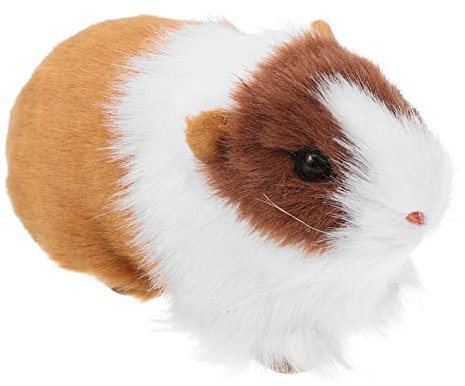 TOYANDONA Figurine De Hamster Réaliste Modèle De Hamster Simulé pour Décoration Et Éducation Accessoire Adorable pour Maison Et Fête