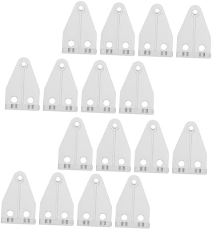 ABOOFAN 16Pièces Crochets De Connecteur pour Stores Vénitiens Accessoires Robustes pour Rideaux Faciles à Installer