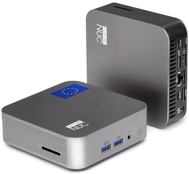 FutureNUC AMD Ryzen Mini PC R5-7535HS - 16GB RAM, SSD 512GB | Marchio tedesco | Garanzia di 4 anni - 8 core fino a 4,8GHz - DDR5 - WiFi 7 - HDMI 2.1 - Mini PC slim per home office
