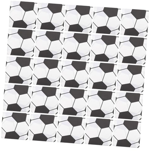 Supvox 120stücke Fußballservietten mit Fußballmotiven Papierservietten für Partys und Geburtstage Einwegservietten für Sportevents und Feiern Weich und Praktisch für Jeden Anlass