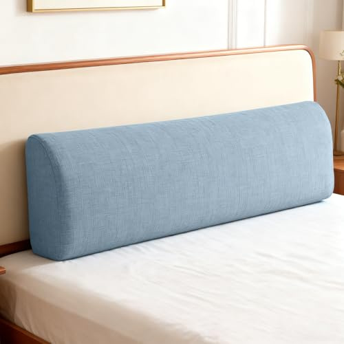 EXZFW Rückenkissen für Bett und Sofa, Rückenlehne Kissen, Bettsitzkissen, Rückenpolster Bett Sitzkissen, Ideal als Rückenstütze für mehr Halt und Komfort von Rücken, Kopf und Nacken,No09,100x30x10cm