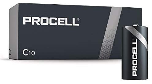 40 x C Duracell Industrial MN1400 LR14 Mezza Alkaline Battery Radio Torch Procel