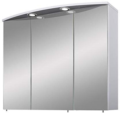 Schildmeyer Verona LED Armario con Espejo, Ancho 90 cm