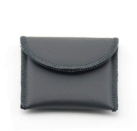 Hearing Aid Pouch - Carrying Storage Pouch Soft Small Protective Velco Fastens Wallet Purse