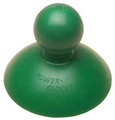 Power-Glocke - Saugglocke für Abfluss, Dusche & Waschbecken - Leistungsstarker Pömpel - Grün