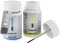 MG PRIME Autolack Lackstift Set für BMW 145 Dunkelgrau Matt/Dark Grey Basislack Klarlack je 50ml