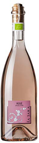 La Jara Rosato NV Frizzante, Organic Wine 75 cl, Case of 6