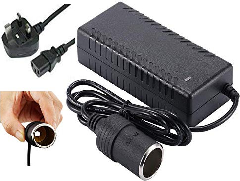 BW Car Power Inverters - Universal Car Charger Power Supply, 240V Mains To DC 12V 5A Cigarette Lighter Voltage Converter Power Adapter