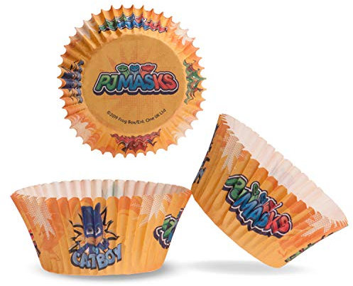 Dekora - Backformen Set | Muffin und Cupcake Formen Papier - 25 Stück - PJ Masks