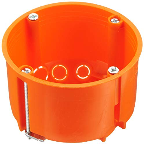 Hohlwand Gerätedose O-range®, mit Geräteschrauben, Tiefe 49