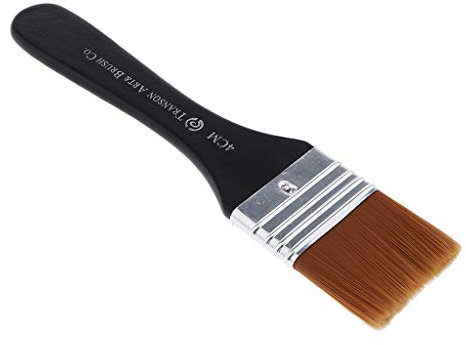 Sharplace Brosse en Nylon de Haute Qualité, Pinceau de Peinture Acrylique, Largeur 4cm