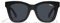 Quay Australia QW-000180 After Hours TORTBRN/BRNFD Unisex-Sonnenbrille, Glänzendes Schwarz, One Size
