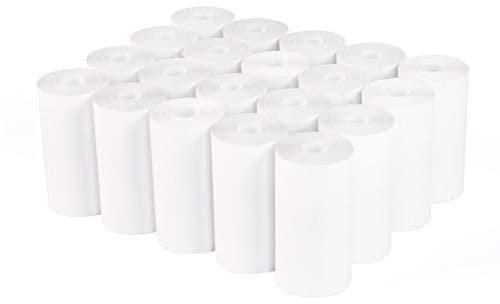 L LIKED 57x30 mm Thermal Paper Till Rolls Receipt Roll for Credit Card Machine, POS, EPOS(20 Rolls)