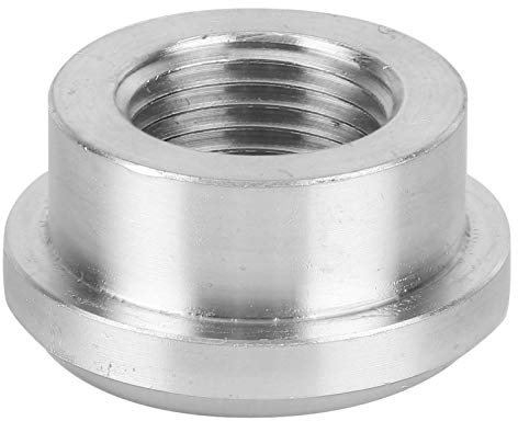 Tappo di raccordo femmina a saldare, Tappo di raccordo a flangia saldato NPT Ricambio accessorio per veicolo in alluminio femmina per automobilistico, industriale, idraulico, barbecue(1/2)