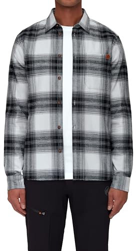 Mammut Trovat Longsleeve Shirt Men Platinum-Black 3XL