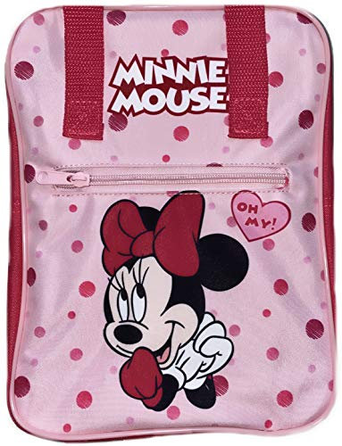 Minnie PERSONLISIERT mit Name Mouse RUCKSACK Oh My ! rosa KITA SCHULE SPORT für Mädchen kleiner Ruck Sack Tasche Turnbeutel oder Mädchenrucksack für den Kindergarten und Betreuung