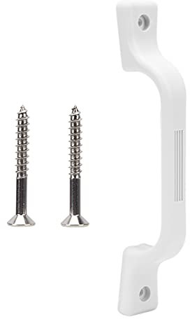 Akozon 9,25 Zoll Haltegriff Einstiegstür Assist Bar Kunststoff Haltegriff, Weiß Haltegriff rutschfest für RV Trailer Wohnmobil Yacht