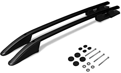 Chromemaster | Dachreling Dachträger Kompatibel mit VW Amarok 2010-2020; Zur Befestigung der Dachgepäckträger, Dachboxen oder Dachfahrradträger | Robuste Konstruktion aus Aluminium | TÜV