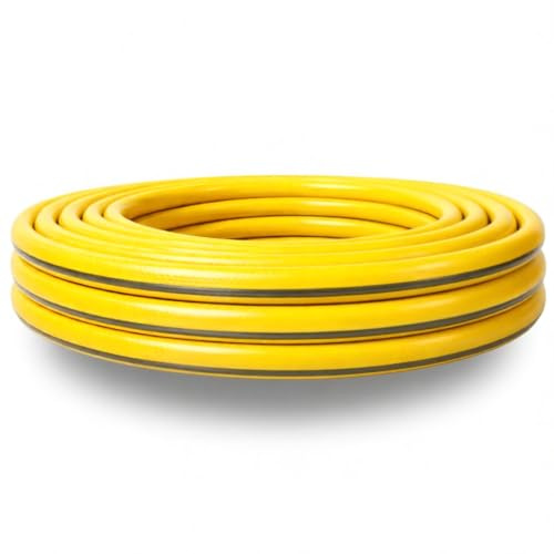 Gartenschlauch 3/4 Zoll Länge: 20m 30m 50m Wasserschlauch Schlauch Gelb Neu (3/4 Zoll, 20m Gelb)