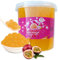 3KG Bubble Tea Perlen Maracuja - Bubbletea Boba Perlen Set - Natur&Vegan- Bubble Tea Perlen Bubbles - Super Ideen zum Selber Machen Bubble Tea und Fantastische Boba Partys