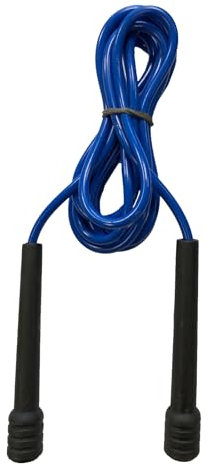 Tuf Wear 9FT Polyurethane Speed Fitness Gym Exercise Skipping Stamina Workout Boxing Skip Rope 8ft, Black, TW111638FT